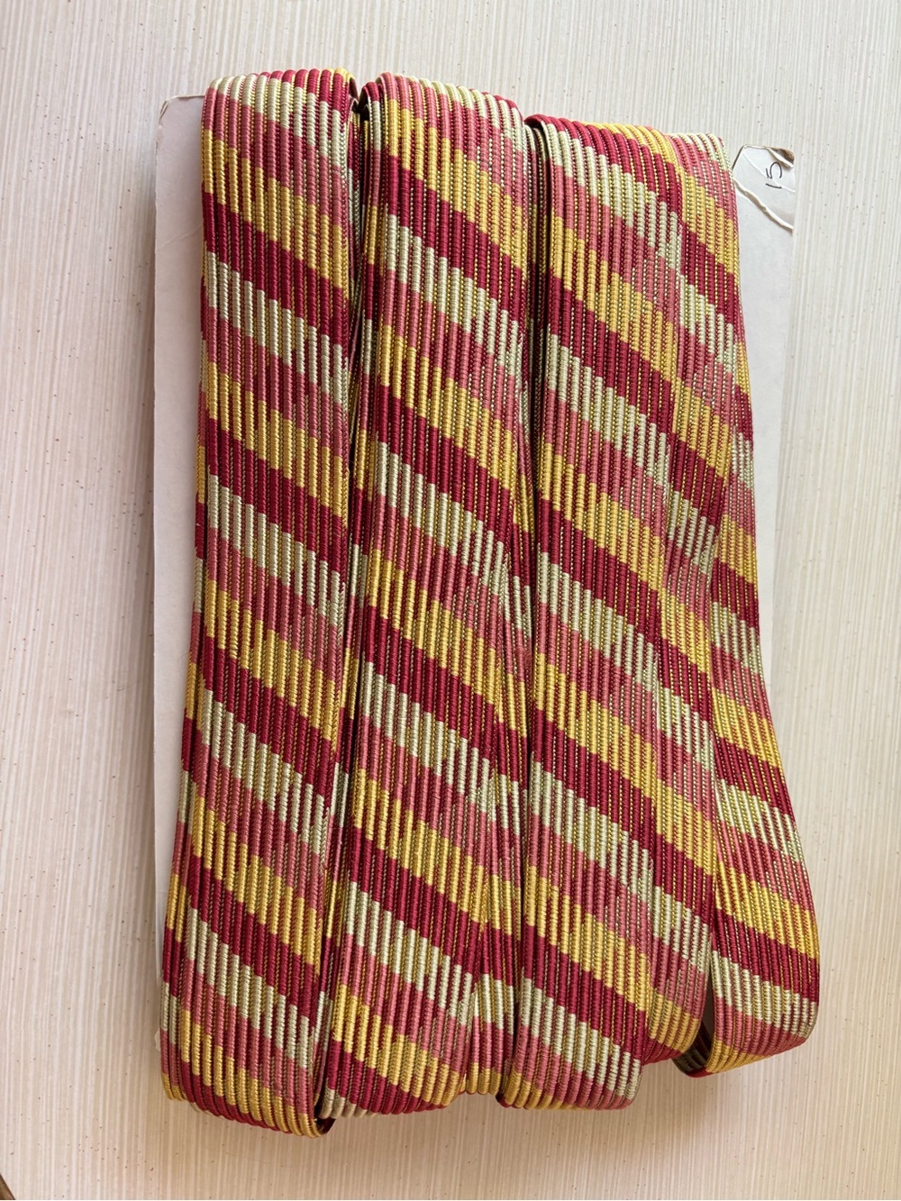 15+ Yards of New Plaid Trim from Calico.